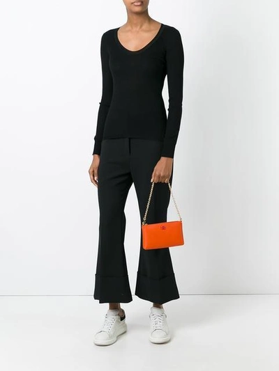 Shop Alexander Wang T Scoop Neck Jumper In Black