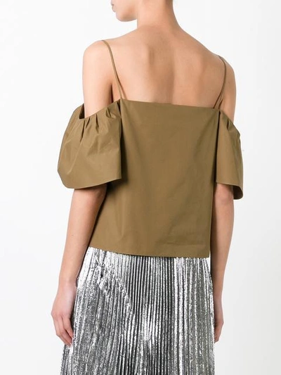 Shop Fendi Off-shoulder Blouse