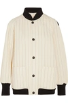 MARNI Quilted cotton-blend bomber jacket