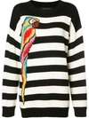 MARC JACOBS striped parrot jumper,DRYCLEANONLY
