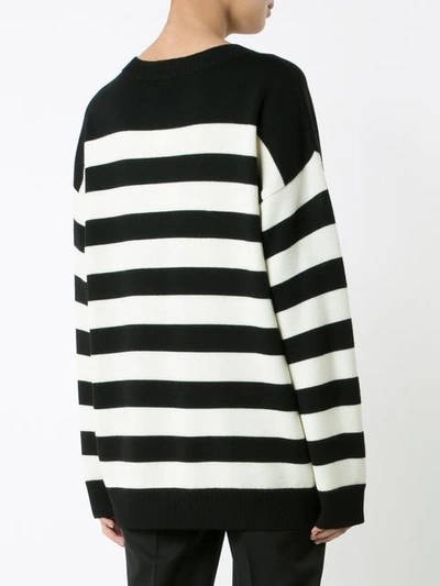 Shop Marc Jacobs Striped Parrot Jumper