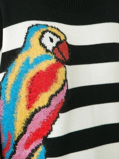 Shop Marc Jacobs Striped Parrot Jumper
