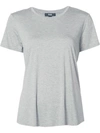 Paige Bexley Heathered T-shirt In Light Heather Gray