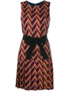 GUCCI chevron pleated dress,DRYCLEANONLY