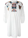 VALENTINO butterfly embroidered tunic dress,DRYCLEANONLY
