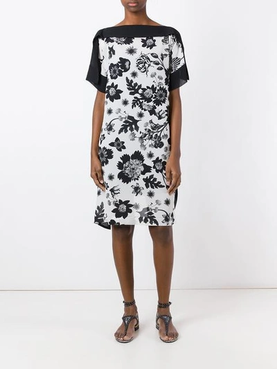 Antonio Marras Floral Print Shift Dress | ModeSens