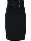 PHILIPP PLEIN Pepper pencil skirt,DRYCLEANONLY