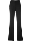 Tom Ford Stretch Flared Trousers In Black
