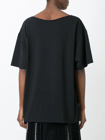 Shop Marc Jacobs Paradise Embellished T-shirt In Black