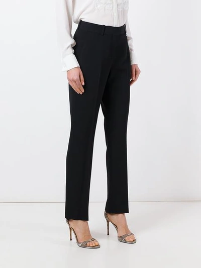 Shop Givenchy Tailored Bootcut Trousers - Black