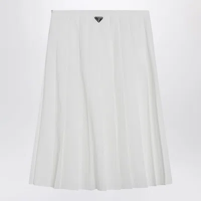 Prada Skirt In White