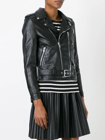 Shop Saint Laurent Bloodluster Motorcycle Jacket