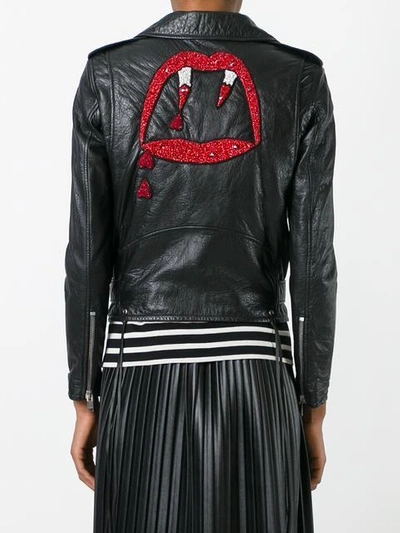 Shop Saint Laurent Bloodluster Motorcycle Jacket