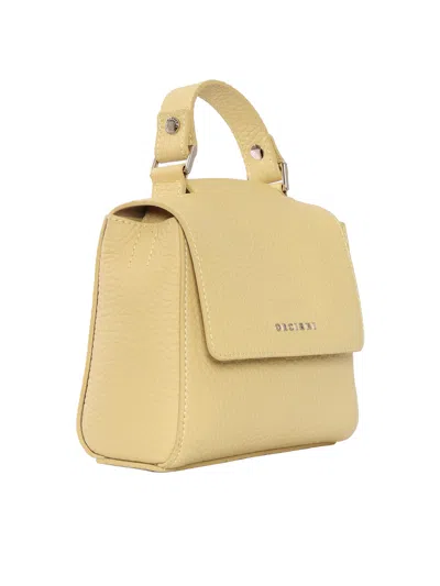 Orciani Small Sveva Soft Top-handle Tote Bag In Yellow
