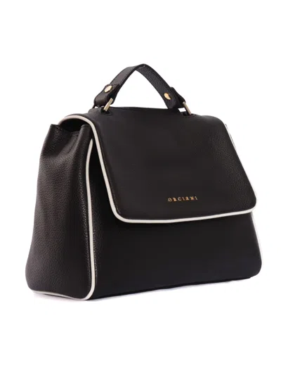Orciani Handbag In Black