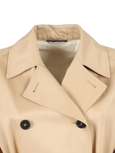 Weekend Max Mara Raincoat In Neutral