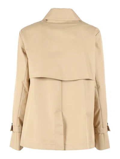Weekend Max Mara Raincoat In Neutral
