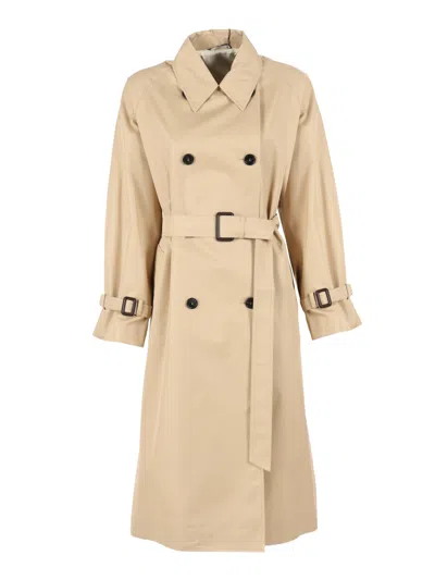 Weekend Max Mara Raincoat In Neutral