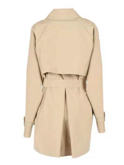 Weekend Max Mara Raincoat In Brown