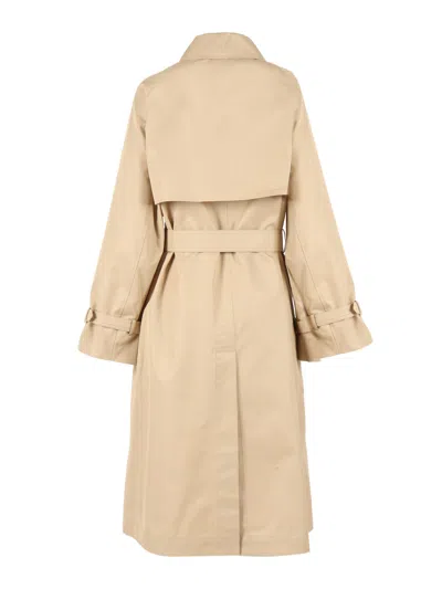 Weekend Max Mara Raincoat In Neutral