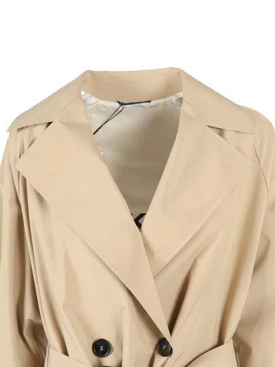 Weekend Max Mara Raincoat In Brown