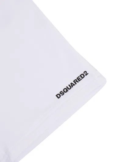 Dsquared2 Short Pants In White