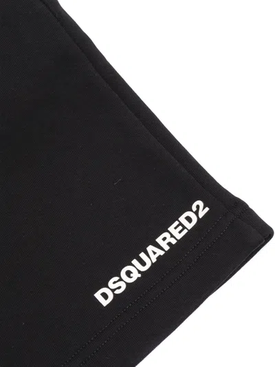 Dsquared2 Short Pants In Black
