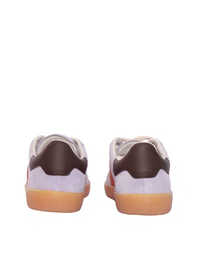 Hogan Cool Side H Patch Sneakers In Pink