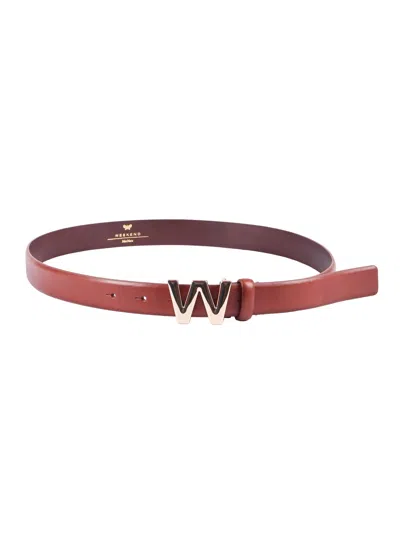Weekend Max Mara Belt In Brown