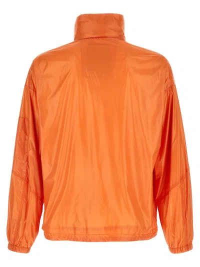 Herno Laminar Foldable Jacket In Orange