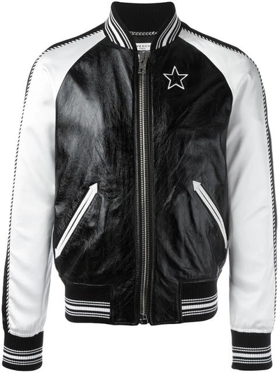 Shop Givenchy Monochrome Bomber Jacket