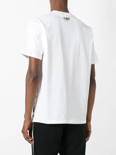 Shop Oamc Front Print T-shirt