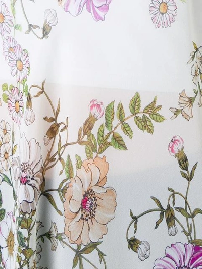 Shop Giambattista Valli Floral Print Blouse