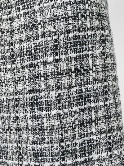 Shop Lanvin Tweed Checked Skirt
