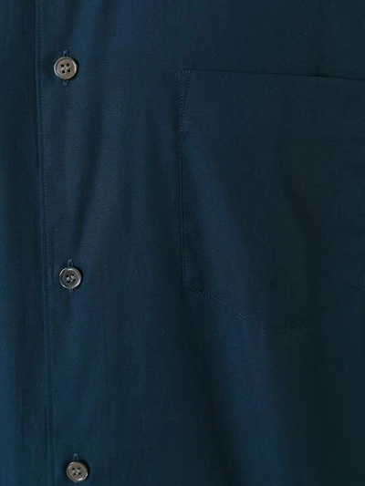 Shop Comme Des Garçons Shirt Classic Shirt In Blue