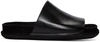 ANN DEMEULEMEESTER Black Slide Sandals