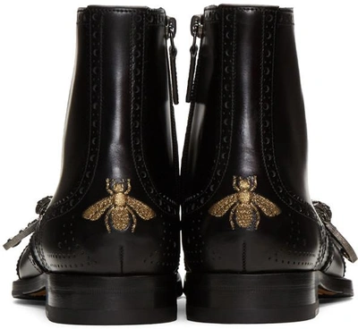 Shop Gucci Black Queercore Boots