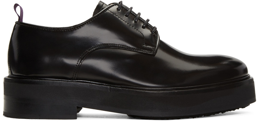 Eytys Kingston Lace-up Derby Shoes In Black | ModeSens