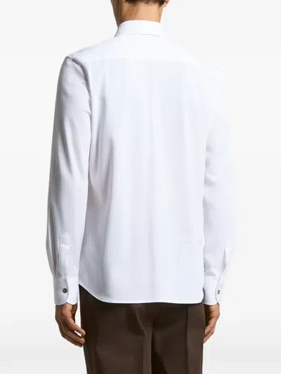 Peserico Buttoned Shirt In White