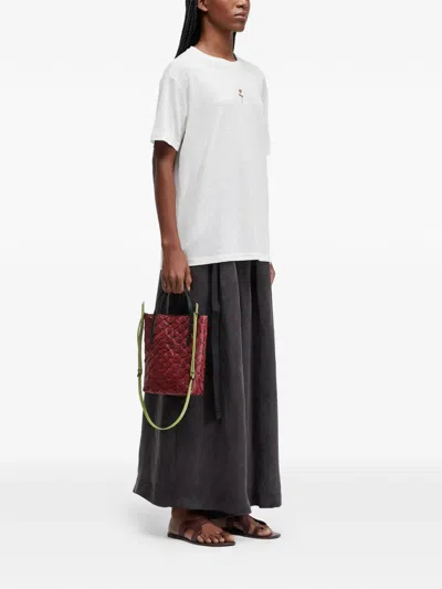 Osklen Wide Belt Trousers In Black