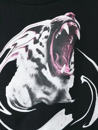 Shop Marcelo Burlon County Of Milan Tiger Print Sweatshirt
