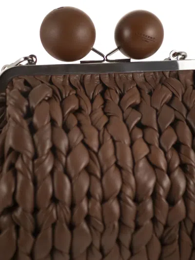 Weekend Max Mara Medium Pasticcino Clutch Bag In Pattern