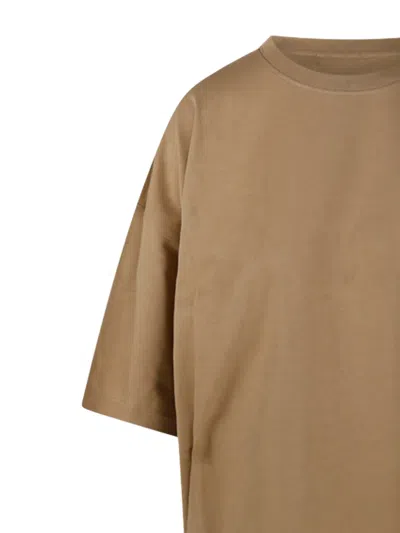 Nude Drawstring T-shirt In Gray