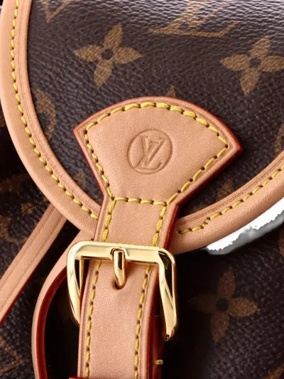 Pre-owned Louis Vuitton Excursion Monogram Canvas Pm Backpack In Brown