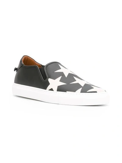Shop Givenchy Star Print Low Skate Sneakers