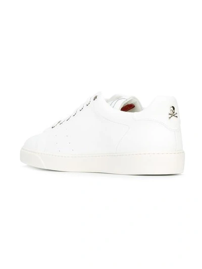 Shop Philipp Plein End Sneakers In White