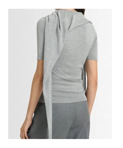 Acne Studios Crew Neck Top In Multi