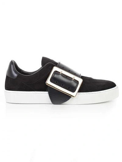Shop Burberry Shoes In Black Navy