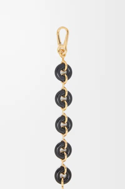 Loewe Two-tone Chain Strap In Purple