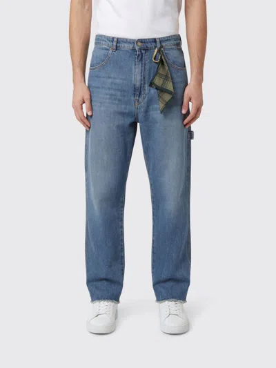 Darkpark Multi-pocket Jeans In Blue